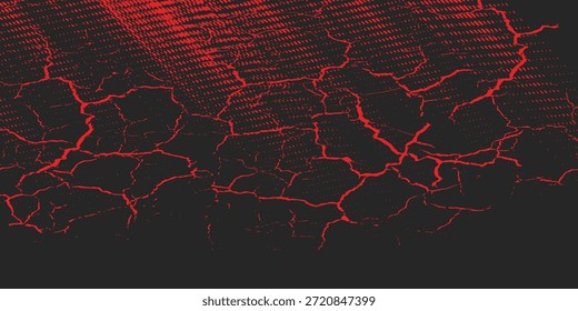 Fondo abstracto de semitono grunge negro y rojo dinámico con textura de trazo de pincel diagonal, diseño moderno y audaz adecuado para carteles deportivos, Anuncios de juegos, temas de carreras, publicidad digital.
