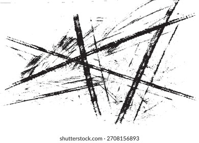 Rasguños Abstractas dinámicos en blanco y negro y textura de pinceladas