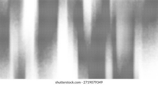 Fondo dinámico de puntos de semitono blanco y negro para Diseños de arte Pop