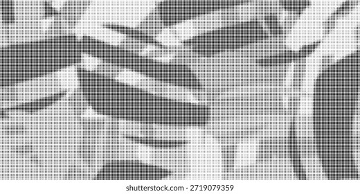 Fondo dinámico de puntos de semitono blanco y negro para Diseños de arte Pop