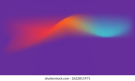 A dynamic blend of colors creating a mesmerizing wave effect.