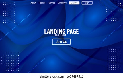 Dynamic blue 3D textured style background design. Modern abstract vector background.