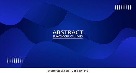 Dynamisches blaues 3D-Hintergrunddesign im strukturierten Stil. Moderner abstrakter Vektorhintergrund.