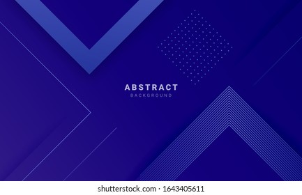 dynamic blue background with abstract square shape, minimal geometric background