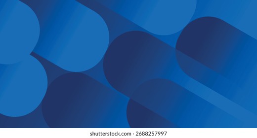 dynamic blue background with glowing geometric lines. Modern blue gradient square shape design. technology concept. Suit for brochure.dynamic