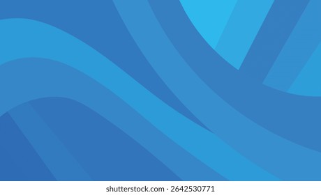 Design de gradiente azul dinâmico que ilustra o número dezoito para conceitos de marketing