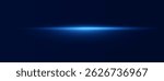 Dynamic Blue Light Lines with Bright Laser Rays and Motion Blur – Glowing Flare and Fast Energy Wave Illustration on Abstract Black Background for Modern Technology Concepts