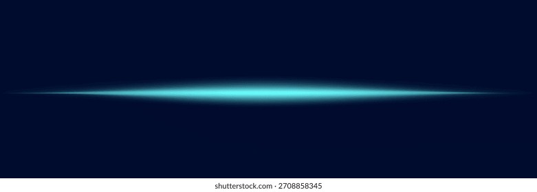 Dynamic Blue Light Lines with Bright Laser Rays and Motion Blur – Glowing Flare and Fast Energy Wave Illustration on Abstract Black Background for Modern Technology Concepts