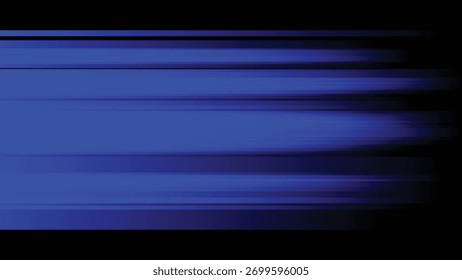 Dynamic blue light streaks creating a modern abstract glowing background