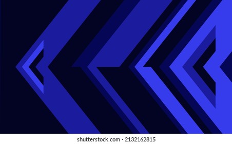 Dynamic blue lines abstract background vector design