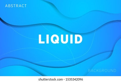 dynamic blue liquid abstract modern background. vector illustration.digital template.can be used in cover design, poster, flyer, book design, website backgrounds or advertising. vector illustration.