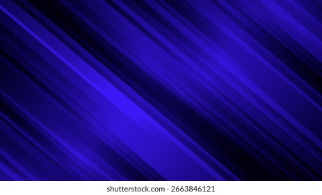 Listras azuis dinâmicas com efeito gradiente para design de plano de fundo empresarial futurista	
