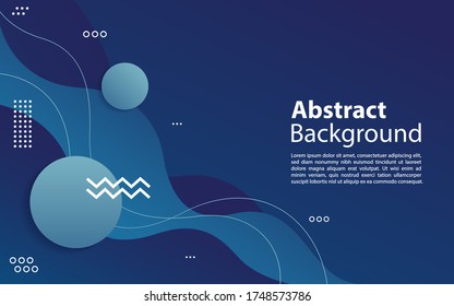 Dynamic blue textured background design in 3D style with blue color.