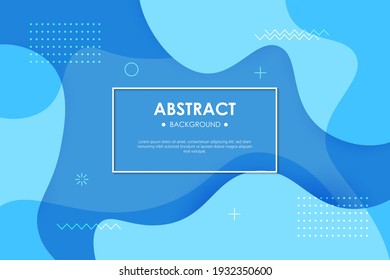 Dynamic blue textured background design in 3D style with blue color. EPS10 Vector background.
