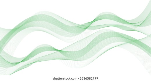 Dynamic blue wave abstract background with white space. Modern, clean design with flowing curves, versatile for business, technology, and creative
