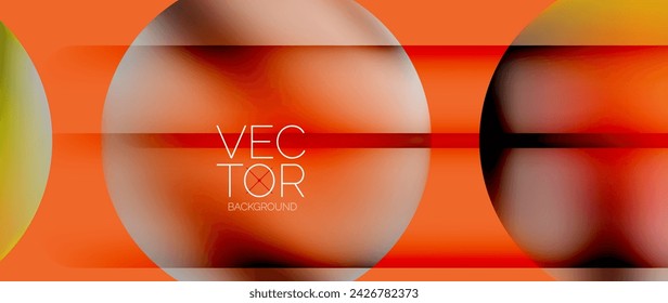 Dynamic bright colorful geometric elements with fluid gradients, lights, shadows blend in a minimal backdrop, creating captivating composition