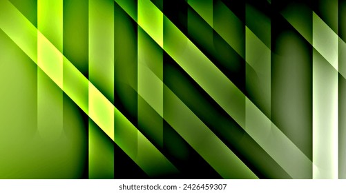 Líneas de colores brillantes dinámicos, ilustración vectorial geométrica de rayas de estilo sombra para papel pintado, banner, fondo, tarjeta, ilustración de libro, página de destino