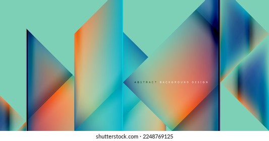 Dynamic bright lines abstract background, stripes with fluid colors, liquid gradients. Vector Illustration For Wallpaper, Banner, Background, Card, Book Illustration, landing page