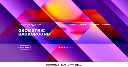Dynamic bright lines abstract background, stripes with fluid colors, liquid gradients. Vector Illustration For Wallpaper, Banner, Background, Card, Book Illustration, landing page