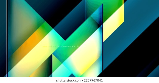 Dynamic bright lines abstract background, stripes with fluid colors, liquid gradients. Vector Illustration For Wallpaper, Banner, Background, Card, Book Illustration, landing page