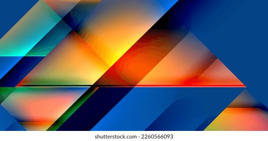 Dynamic bright lines abstract background, stripes with fluid colors, liquid gradients. Vector Illustration For Wallpaper, Banner, Background, Card, Book Illustration, landing page