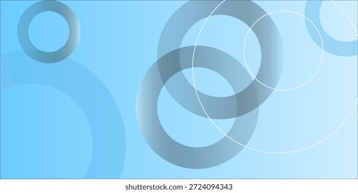 Fundo 3D abstrato gradiente azul-turquesa dinâmico com padrão e linhas de círculo. Fundo colorido gradiente turquesa. Vetor Eps10