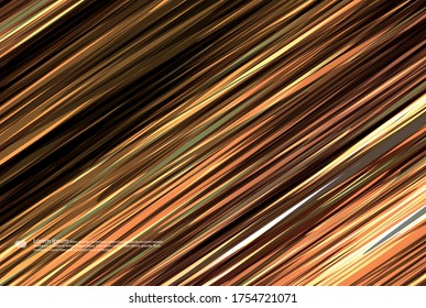 Dynamic brown background. Dynamic diagonal lines. Vector graphics.