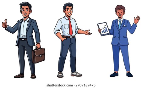 Dynamic business team presenting growth strategy with modern professionals ready to lead