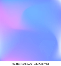 Dynamic Calm Cold Fluid Sky Gradient Backdrop. Indigo Light Blue Curve Water Design Pic. Pink Sunset Sunrise Wavy Pastel Swirl Gradient Mesh. Color Lavender Violet Liquid Blurred Background.