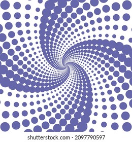 Dynamic circular pattern psychedelic Abstract background. Optical Illusion of movement. Use for cards, invitation, wallpapers, pattern fills, web pages elements and etc.