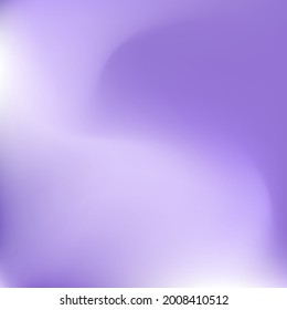 Dynamic Cold Purple Liquid Vibrant Swirl Gradient Mesh. Color Violet Fashion Watercolor Gradient Background. Fluid Trendy Lavender Curve Smooth Surface. Pastel White Spotlight Paint Wallpaper.