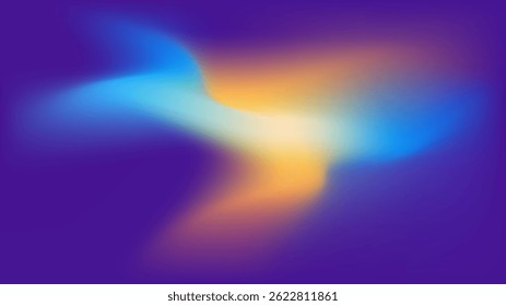 Dynamic color blend creating a mesmerizing abstract design.