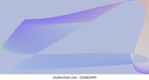 Dynamic Color Digital Dark Violet Gradient Mesh. Layers Pastel Minimal Smooth Illustration. Purple Modern Rainbow Fluid Horizontal Lines. Lavender Multicolor Shape Futuristic Office Background.