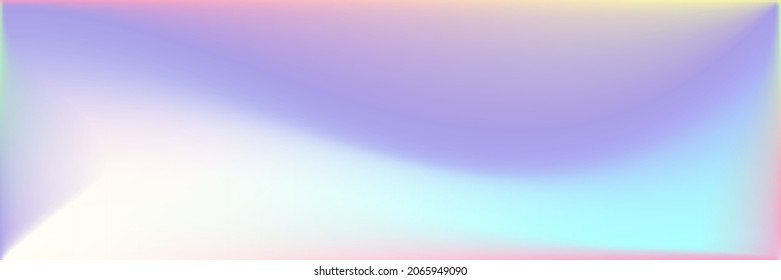 Dynamic Color Water Wavy Fluid Gradient Background. Sunset Multicolor Sunrise Vivid Liquid Background. Vibrant Bright Pastel Light Blurry Texture. Colorful Rainbow Sky Blurred Curve Gradient Mesh.