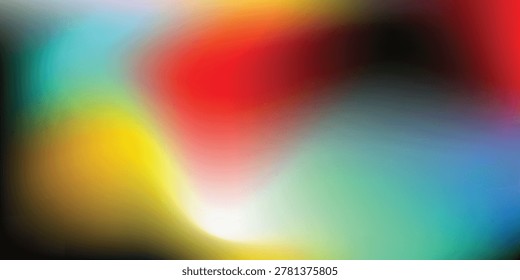 A dynamic and colorful abstract background featuring a smooth blend of vibrant gradients, creating a modern and energetic visual.