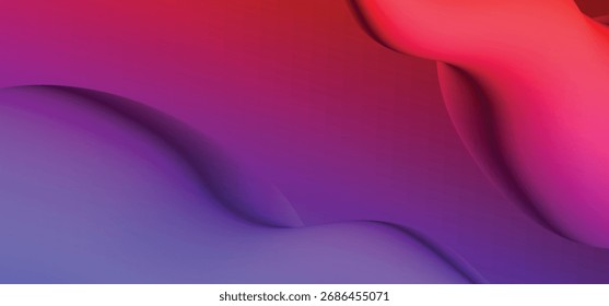 Diseño de fondo de gradiente abstracto colorido dinámico