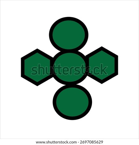 Dynamic colorful abstract texture composition