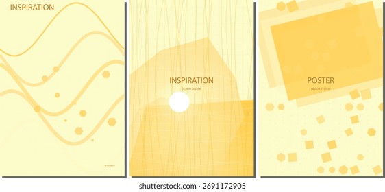 Dynamic Colorful Abstract Vector Poster and Flyer Background Layout Design for Creative Marketing Campaign Materials