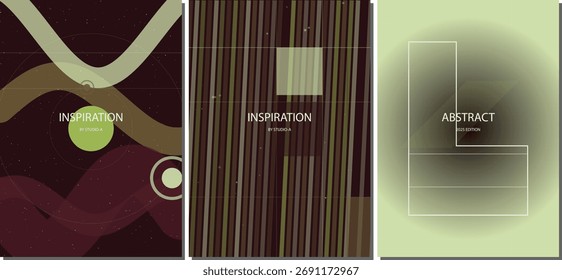 Dynamic Colorful Abstract Vector Poster and Flyer Background Layout Design for Creative Marketing Campaign Materials