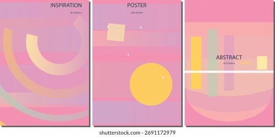 Diseño de diseño de fondo de póster y volante de Vector Abstractas colorido dinámico para materiales creativos de campaña de marketing