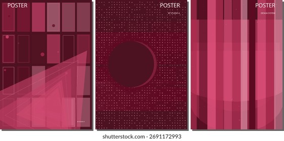 Diseño de diseño de fondo de póster y volante de Vector Abstractas colorido dinámico para materiales creativos de campaña de marketing