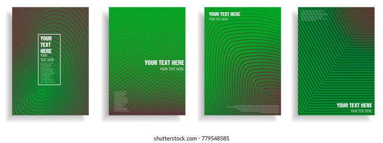 dynamic colorful cover design with halftone gradient. trendy geometric patterns