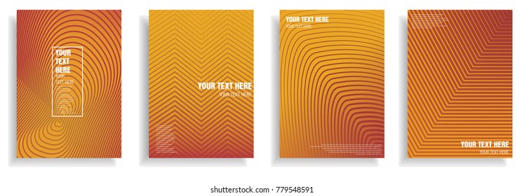 dynamic colorful cover design with halftone gradient. trendy geometric patterns