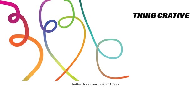 Dynamic colorful fluid lines create an energetic and modern abstract design. Perfect for backgrounds, presentations, and graphic projects.