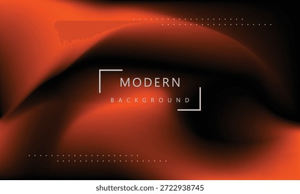 Dynamic colorful geometric gradient red and orange color mesh background vector