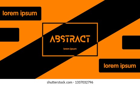 Dynamic colorful geometric textured background design. Dynamic shapes composition