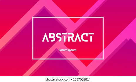 Dynamic colorful geometric textured background design. Dynamic shapes composition
