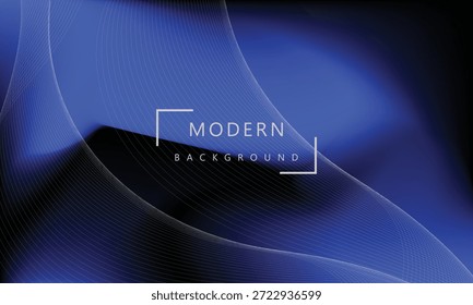 Vector de fondo de malla de color azul degradado colorido dinámico