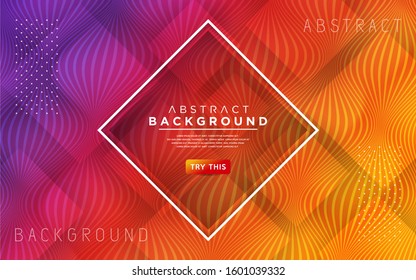 Dynamic colorful gradient textured style background design. Modern abstract vector background.