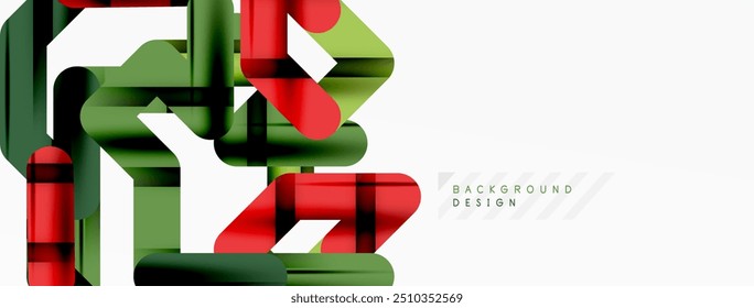 Dynamic colorful lines minimal abstract background